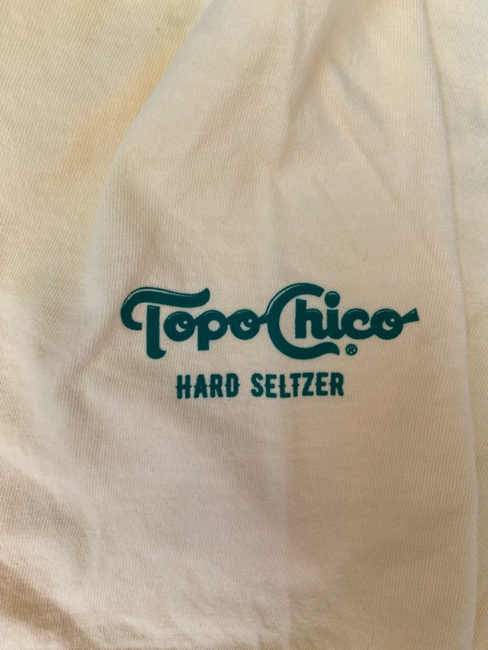 Men's Light Yellow Topo-Chico Pocket tee - Picture 5 of 7